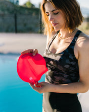 Load image into Gallery viewer, Leopard and Hot Pink Swim Cap
